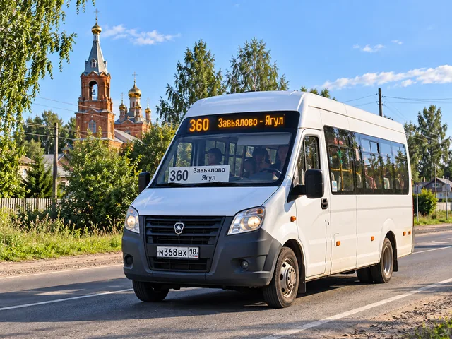 Расписание автобусов №360 и №367 — Завьялово – Русский Вожой